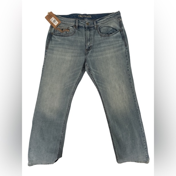 Cody James- Slim Straight Light Wash Jeans